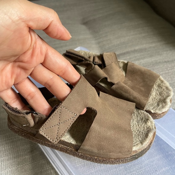 Zara- Leather Sandals (Size 10.5) - Picture 1 of 6